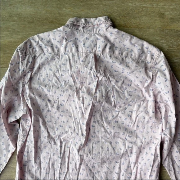 J. Crew Stretch Secret Wash Shirt in Tossed Branch - Picture 6 of 8